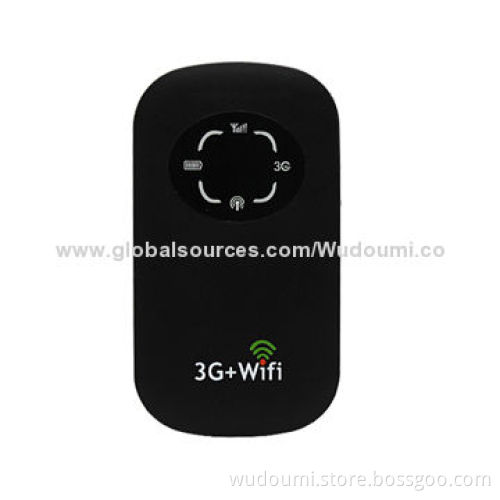 3G Router Pocket Wi-Fi, SIM Card Inserted Directly, Pocket Size